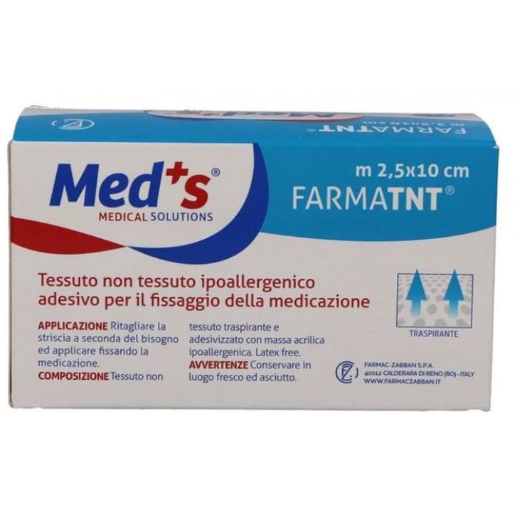 Med's Fix Cerotto in TNT Autoadesivo 2,5 m x 10 cm