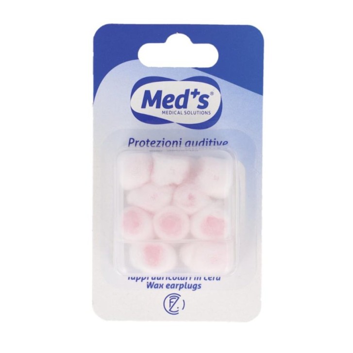 Med's Tappi Auricolari Silent Cera 10 pezzi