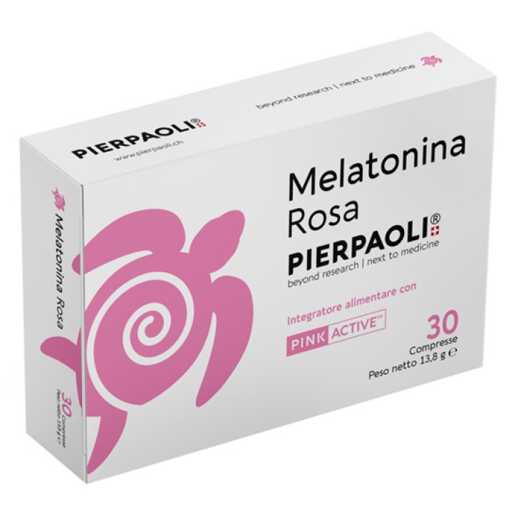 Melatonina Rosa Dr. Pierpaoli 30 Compresse - Integratore per il Sonno