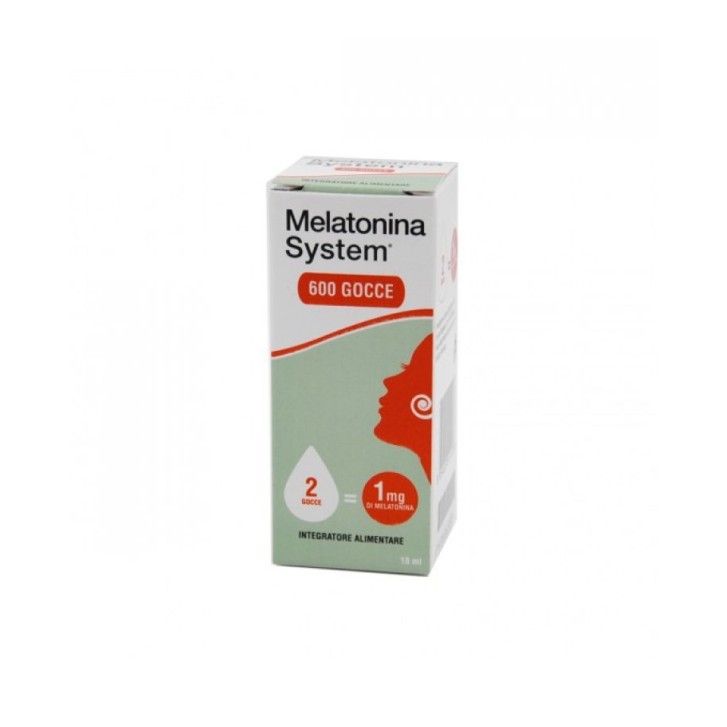 Melatonina System 600 Gocce 18 ml - Integratore Alimentare