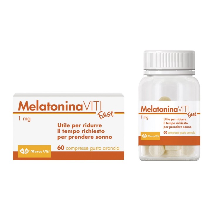 Melatonina Viti Fast 1 mg 60 Compresse - Integratore per il Sonno
