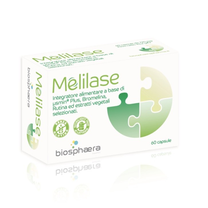 Melilase 60 Capsule - Integratore Microcircolo e Drenante