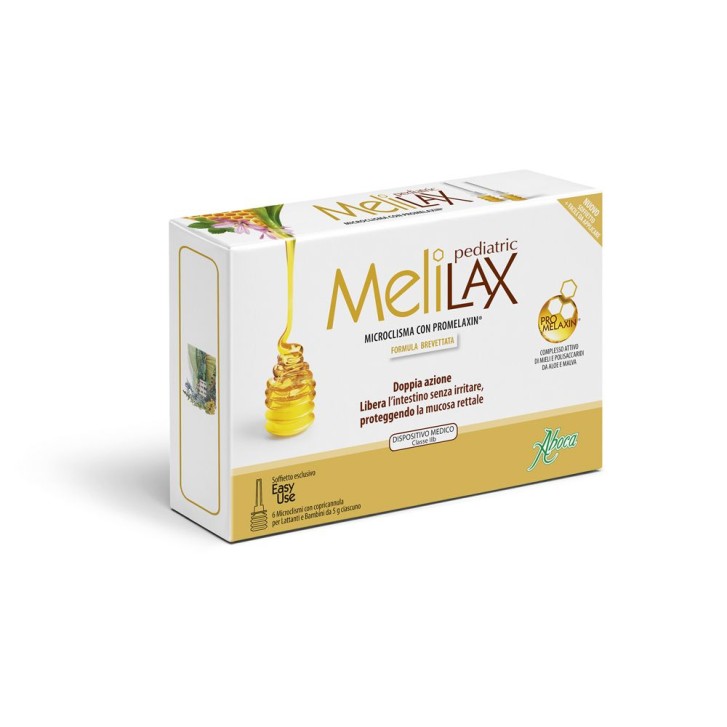 Aboca Melilax Pediatric 6 Microclismi da 5 g