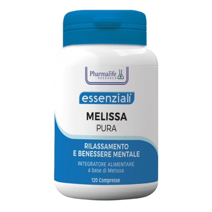 Melissa Pura 120 Compresse - Integratore per Rilassamento e Umore