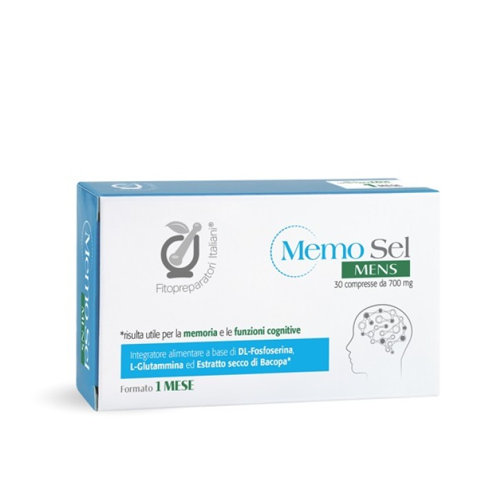 Memosel Mens 30 compresse - Integratore Memoria e Funzioni Cognitive Memosel Mens 30 compresse - Integratore Memoria e Funzioni Cognitive