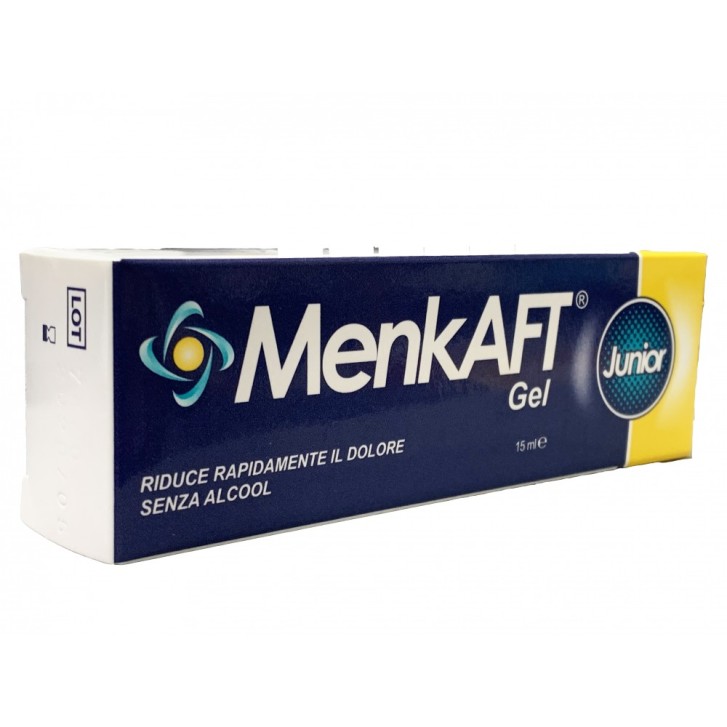 Menkaft Junior Gel Cicatrizzante per Microlesioni della Bocca 15 ml
