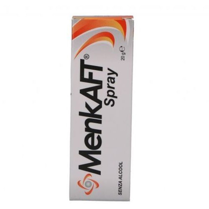 Menkaft Spray Cicatrizzante per Microlesioni della Bocca 20 grammi