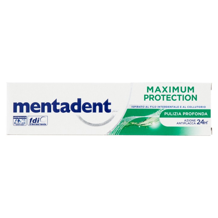 Mentadent Maximum Protection Pulizia Profonda Dentifricio 75 ml