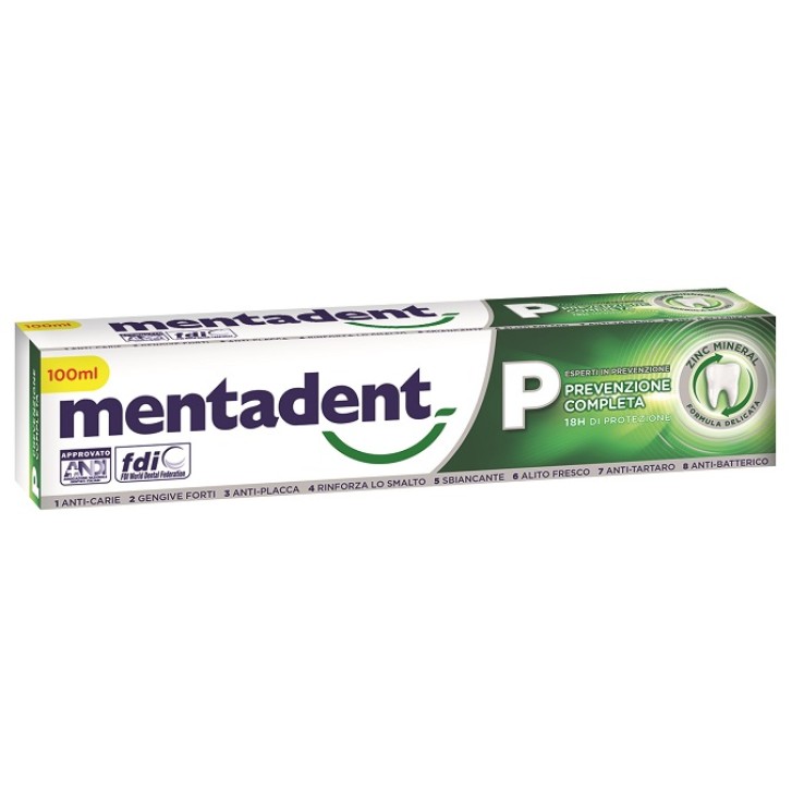 Mentadent Dentifricio Prevenzione Completa 100 ml