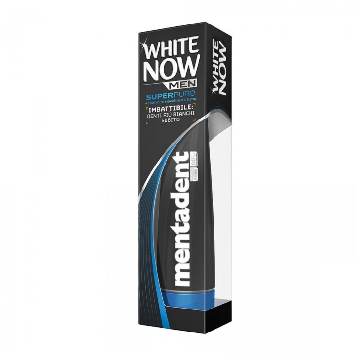 Mentadent White Now Men Super Pure Dentifricio 75 ml