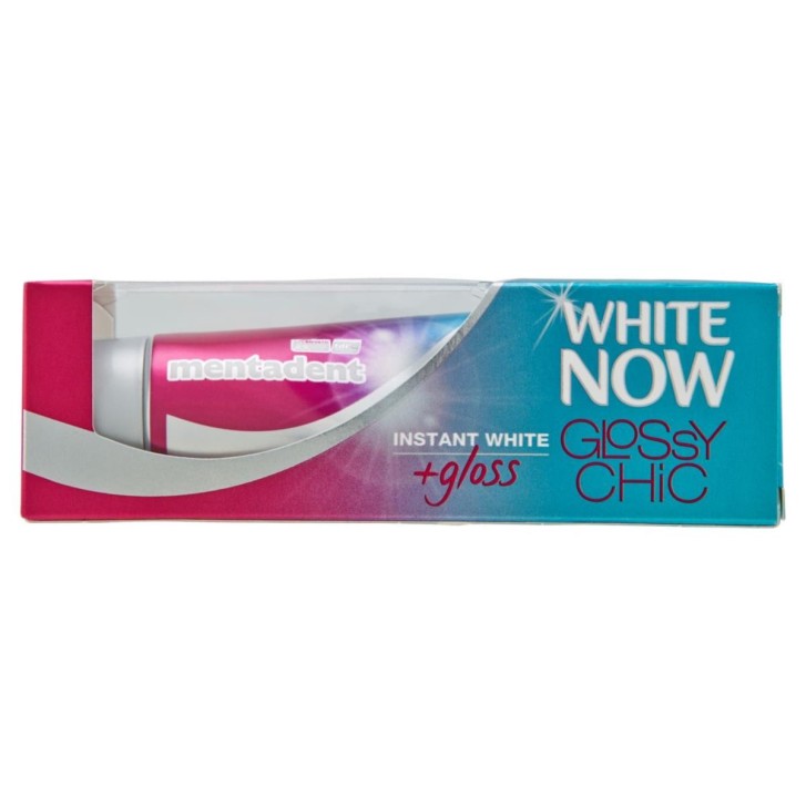 Mentadent White Now Glossy Dentifricio 50 ml
