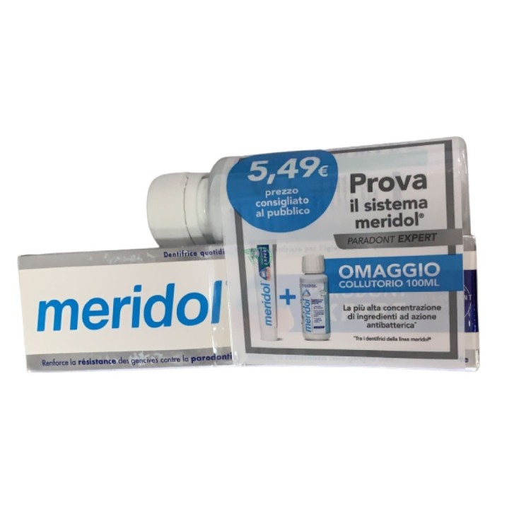Meridol Special Pack Parodont Expert Dentifricio 75 ml + Collutorio 100 ml