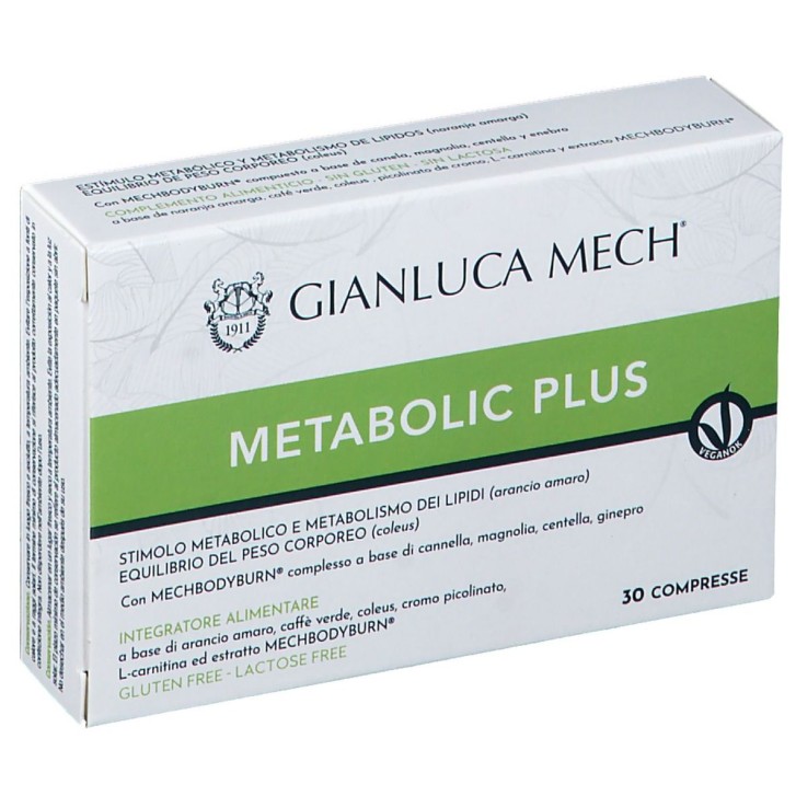 Tisanoreica Metabolic Plus 30 Compresse - Integratore Metabolismo