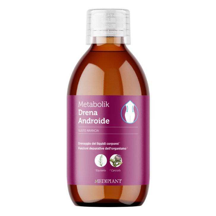 Metabolik Drena Androide Arancia 500 ml - Integratore Drenante e Depurativo