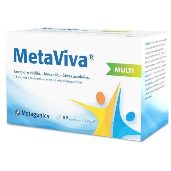 Metagenics Multiviva 90 compresse - Integratore Alimentare