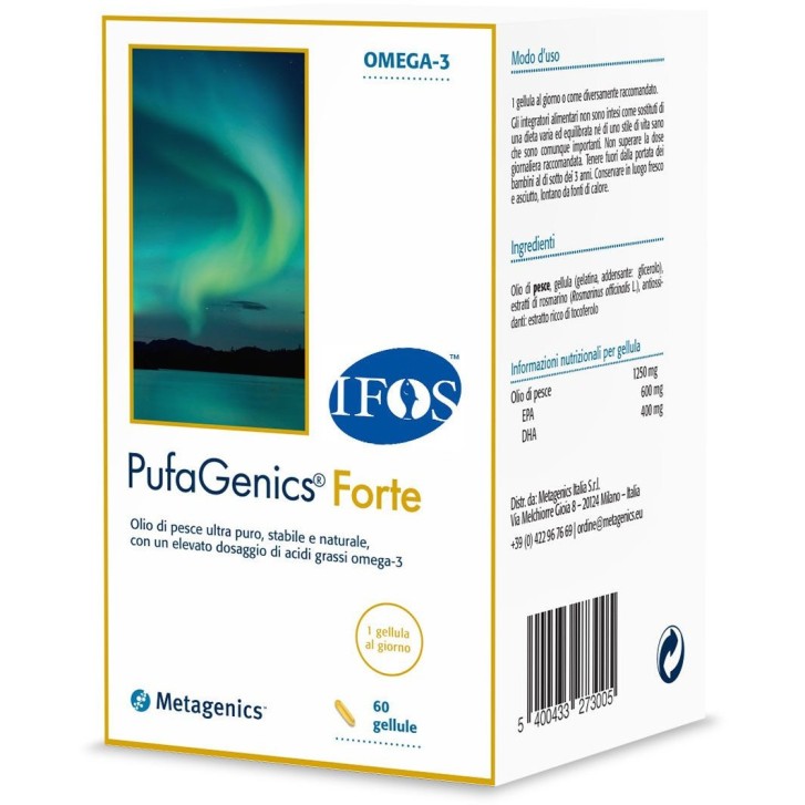 Metagenics Pufagenics Forte 60 Capsule - Integratore Benessere Cuore