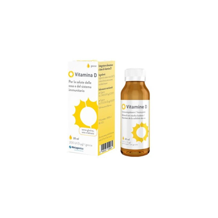 Metagenics Vitamina D Liquido 90 ml - Integratore Alimentare