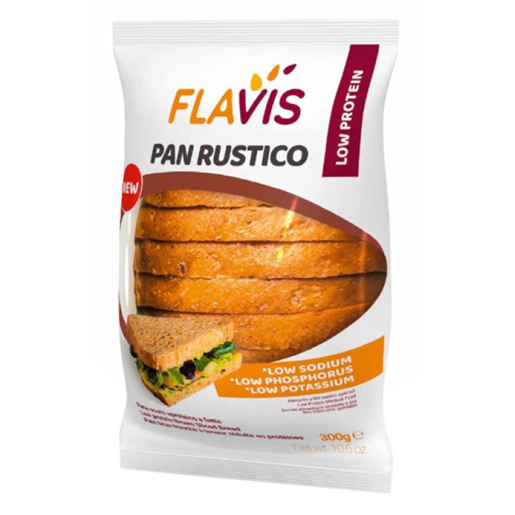Mevalia Flavis Pan Rustico Aproteico 300 grammi