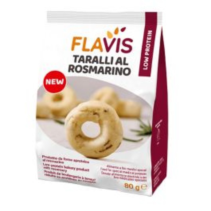 Mevalia Flavis Taralli Al Rosmarino Aproteici 80 grammi