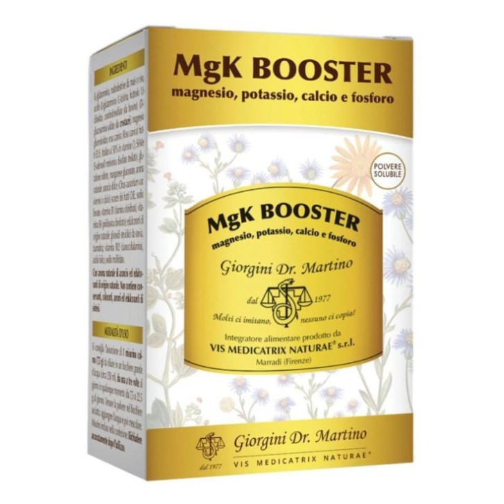 MGK Booster Polvere 180 g - Integratore Sali Minerali e Vitamine