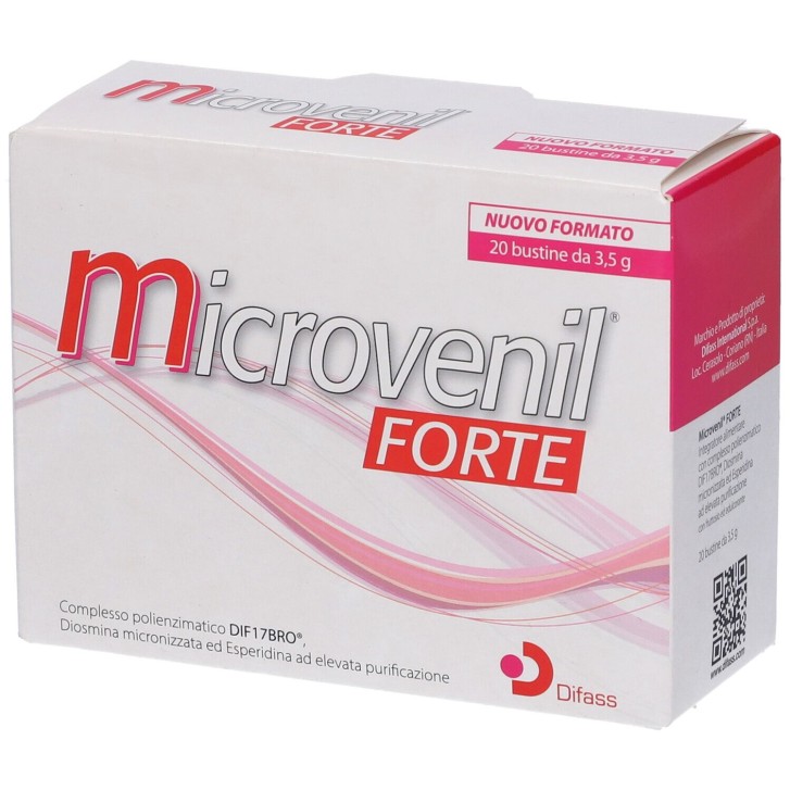 Microvenil Forte 20 Bustine - Integratore Microcircolo