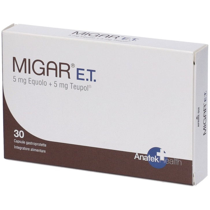 Migar ET 30 Capsule Gastroprotette - Integratore per Benessere della Donna
