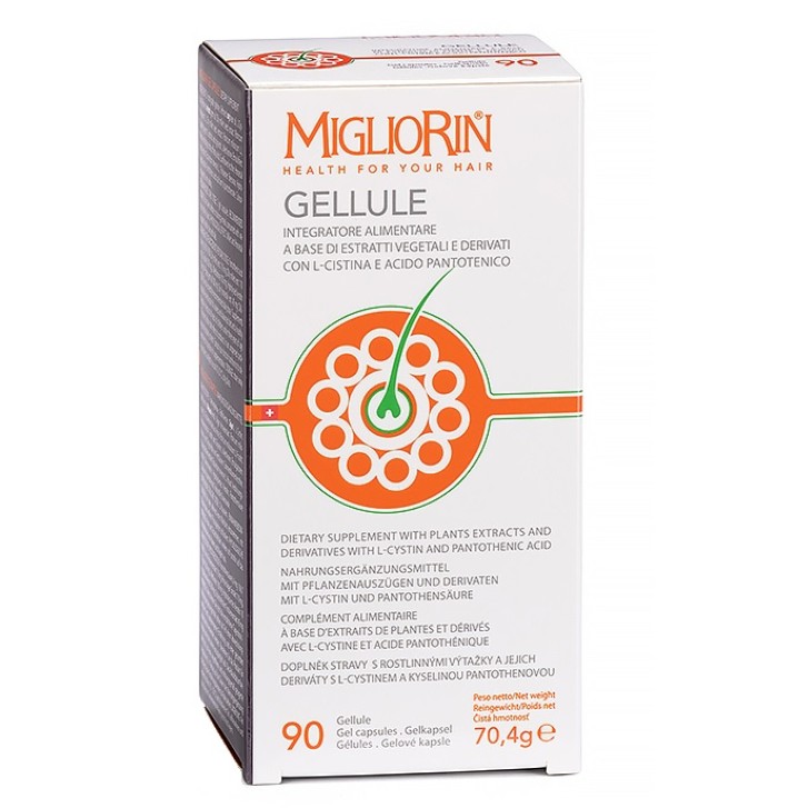 Migliorin 90 gellule - Integratore Benessere Capelli
