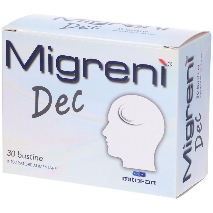 Migrenì Dec 30 Bustine - Integratore Benessere Mentale e Sistema Nervoso