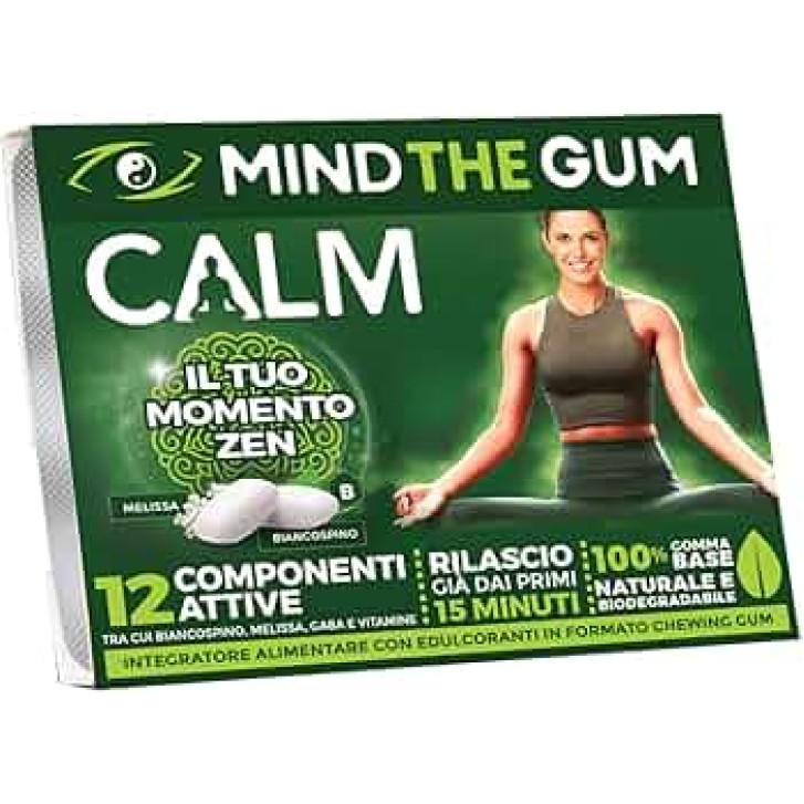 Mind The Gum Calm 18 chewing-gum - Integratore Calma e Stress