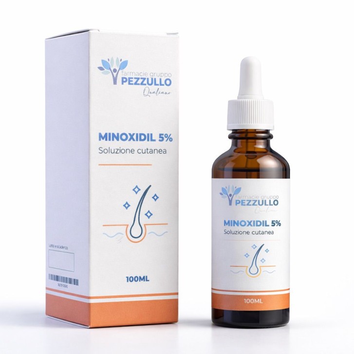 Minoxidil 5% Galenico – Lozione Anticaduta per Ricrescita Capelli