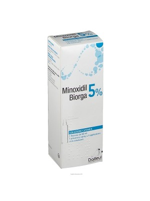 Minoxidil 5% Biorga Soluzione Cutanea 60 ml