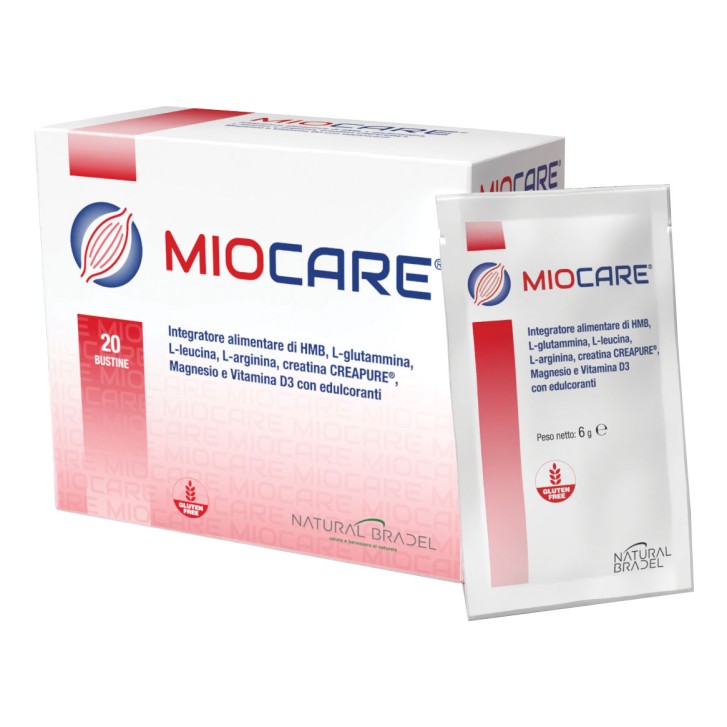 Miocare 20 Bustine - Integratore Funzione Muscolare