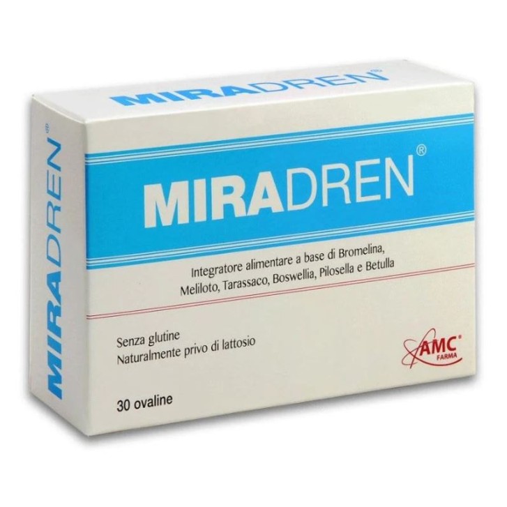 Miradren 30 ovaline - Integratore Benessere Microcircolo e Drenante