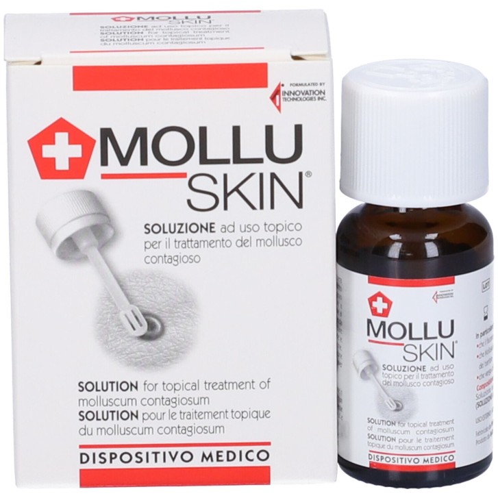 Molluskin Soluzione Topica Trattamento Mollusco Contagioso 5 ml