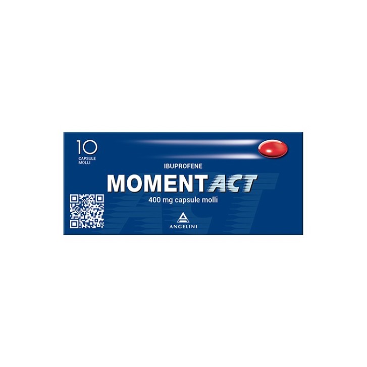 Momentact 400 mg 10 Capsule Molli
