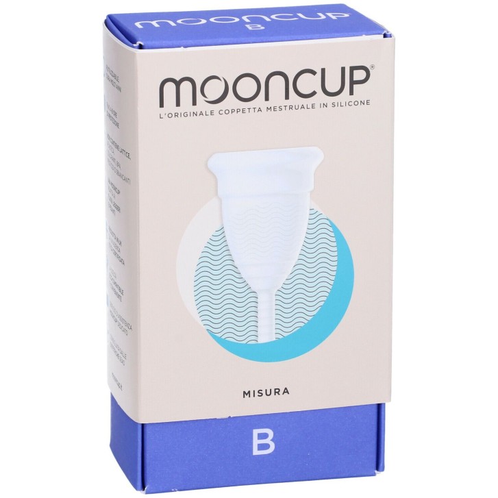 MoonCup Coppetta Mestruale Taglia B 1 pezzo riutilizzabile