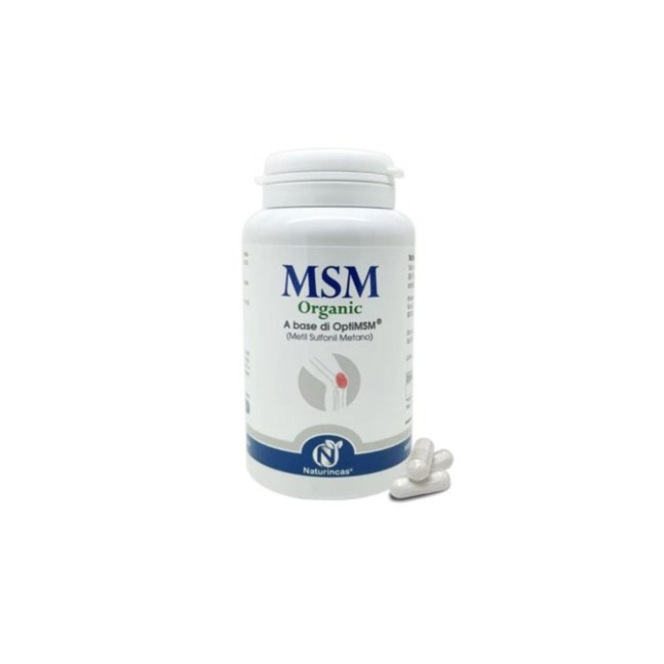 Msm Organic 120 capsule - Integratore Benessere Ossa e Cartilagini