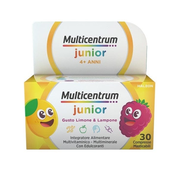 Multicentrum Junior 30 Compresse - Integratore Multivitaminico Bambini