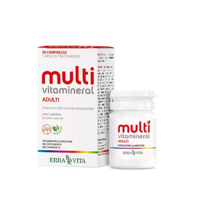 Erba Vita Multivitaminico Adulti 30 Compresse - Integratore Alimentare