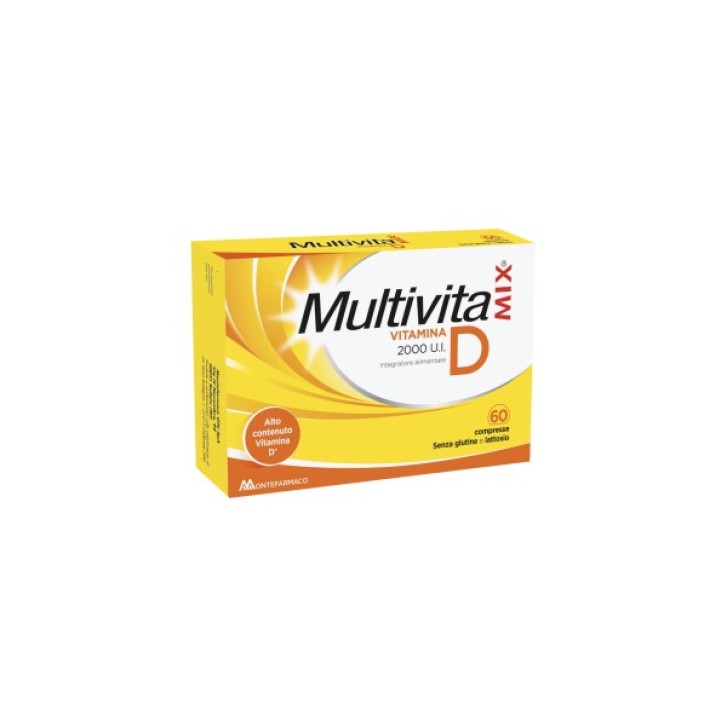 Multivitamix Vitamina D 2000 60 Compresse - Integratore Alimentare
