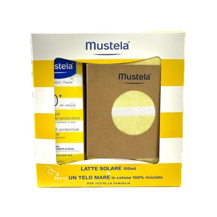Mustela Kit Solare SPF50+ e Telo Mare