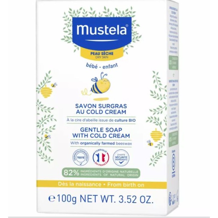 Mustela Sapone Nutriente alla Cold Cream Pelle Secca 100 g