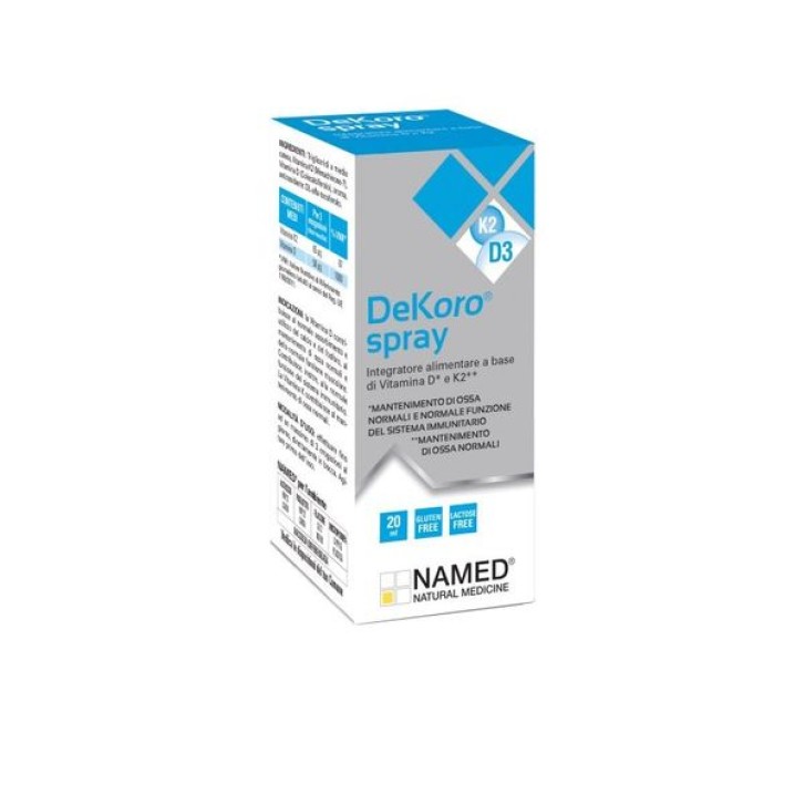 Named Dekoro Spray 20 ml - Integratore Benessere Ossa e Sistema Immunitario