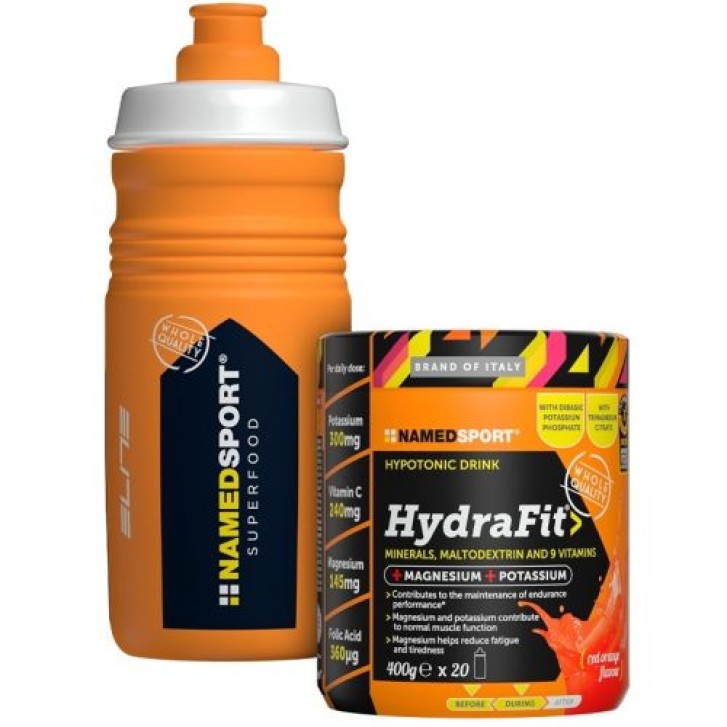 Named Sport Hydrafit 400 grammi + Borraccia