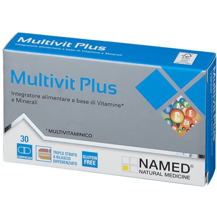 Named Multivit Plus 30 Compresse - Integratore Alimentare