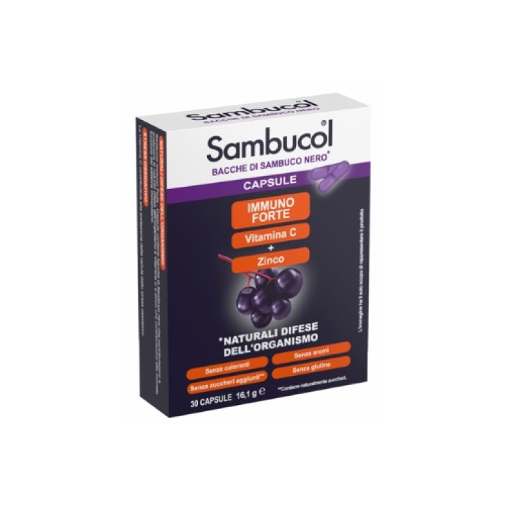 Named Sambucol Immunoforte 30 capsule - Integratore Sistema Immunitario