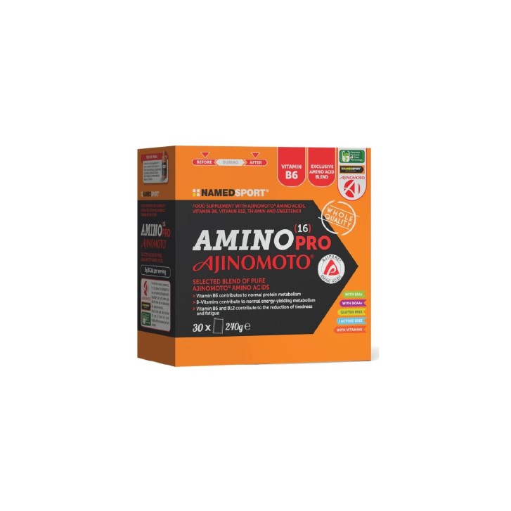 Named Sport Amino 16 PRO Ajinomoto 30 Bustine - Integratore Alimentare