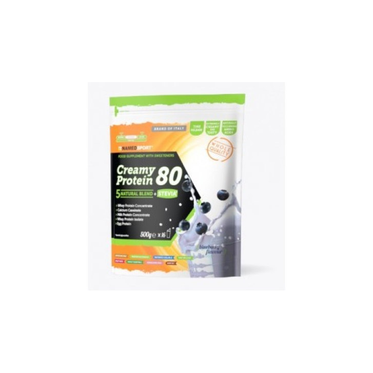 Named Sport Creamy Protein 80 Mirtillo Blend Proteico 500 grammi