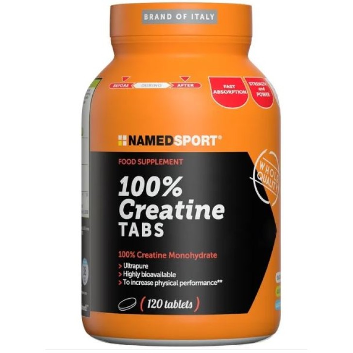 Named Sport 100% Creatine Tabs RB 120 Compresse