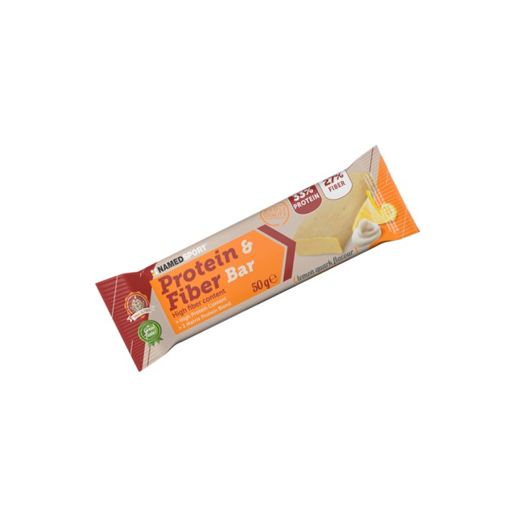 Named Sport Protein & Fiber Barretta Limone 50 grammi